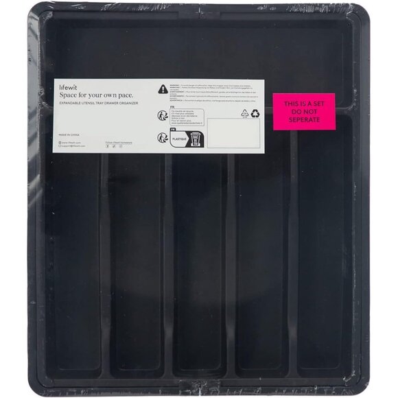 New Silverware Drawer Organizer, Expandable Utensil Tray for Kitchen Storage - Picture 10 of 13